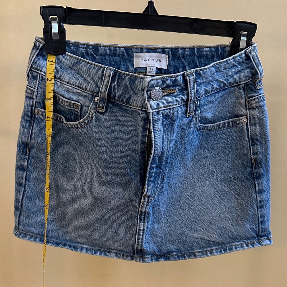 PacSun Classic Blue Jean Skirt